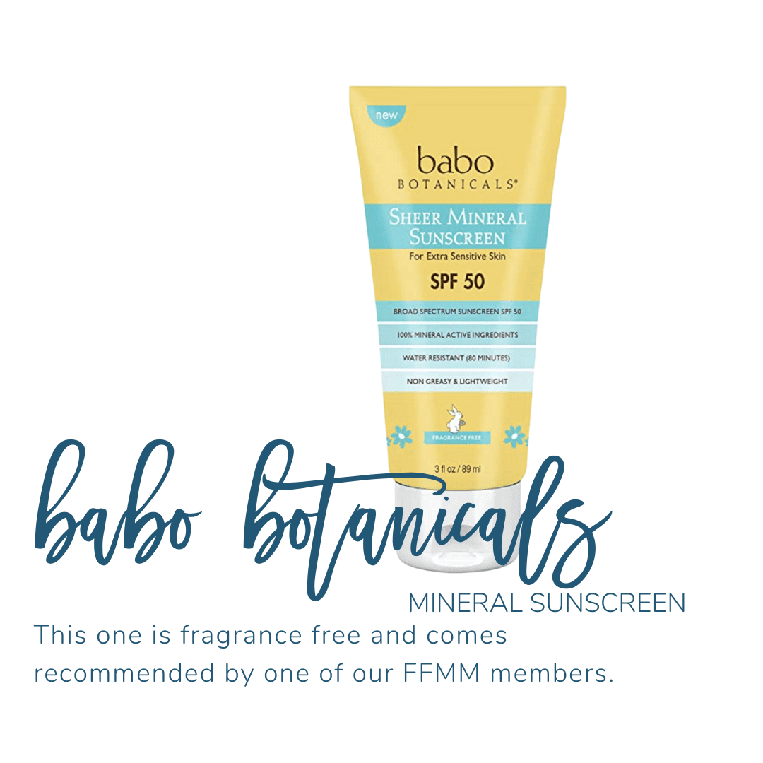 freedom from migraines sunscreen babo